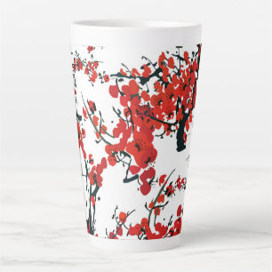 Taza De Café Latte Sakura latte
