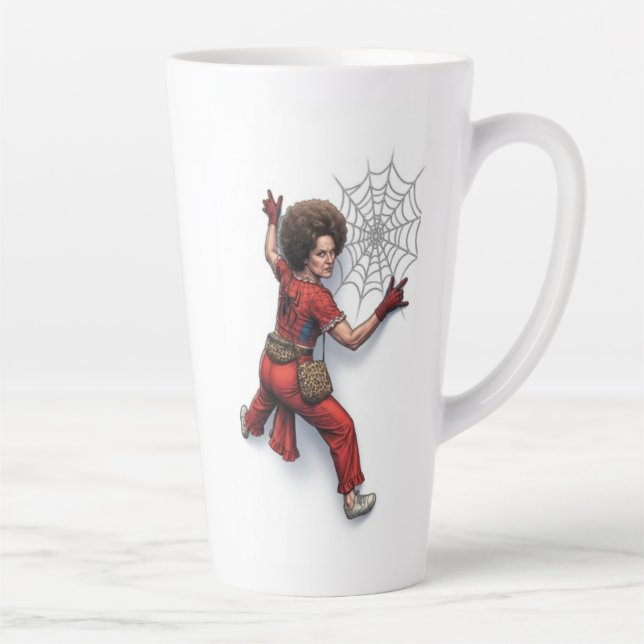 Taza De Café Latte Sally O'Malley Spider-Man Superhéroe Fan Des perso (Derecha)