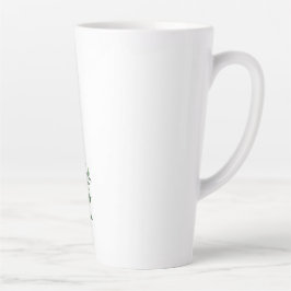 Taza De Café Latte Salmo 147:3 Latte Mug