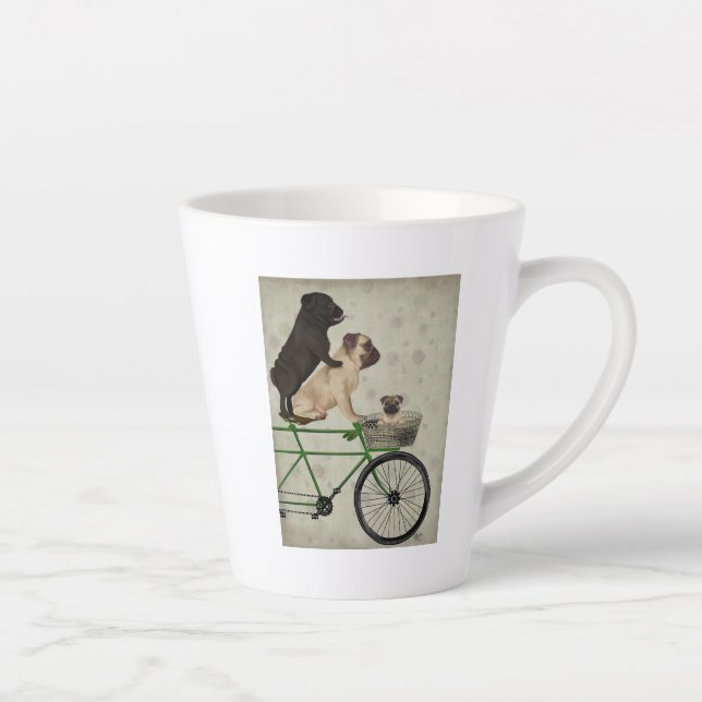 Taza De Café Latte Saltos en bicicleta (Derecha)