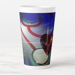 Taza De Café Latte Salud