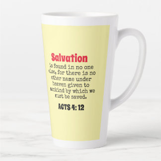 Taza De Café Latte salvación