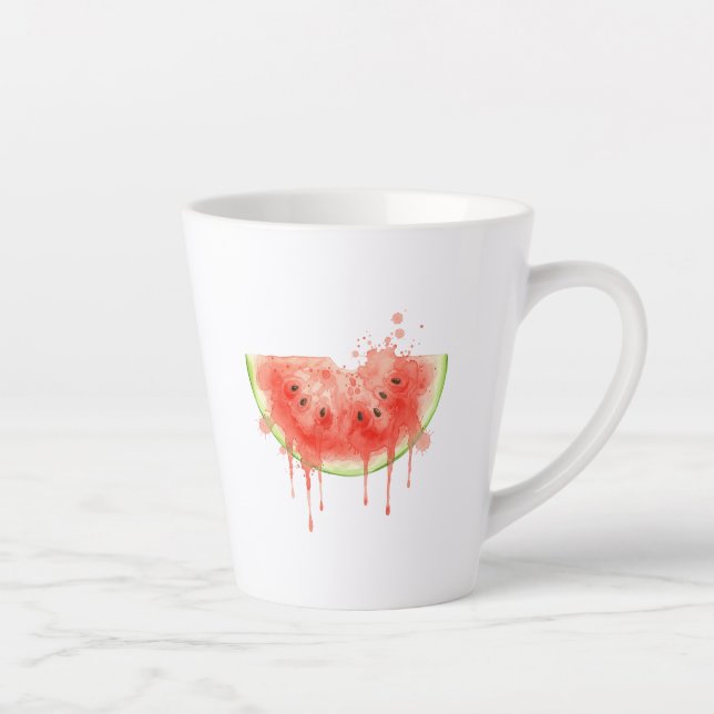 Taza De Café Latte Sandía (Derecha)