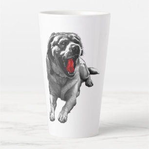 Taza De Café Latte Sangre Moon Howler