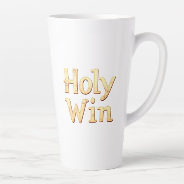 Taza De Café Latte Santo Win Mug (Derecha)