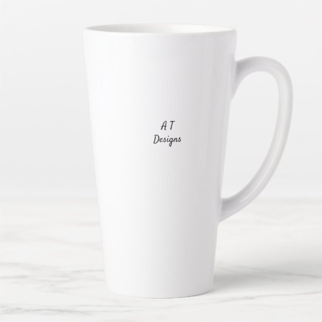 Taza De Café Latte Sassy Greeting (Derecha)