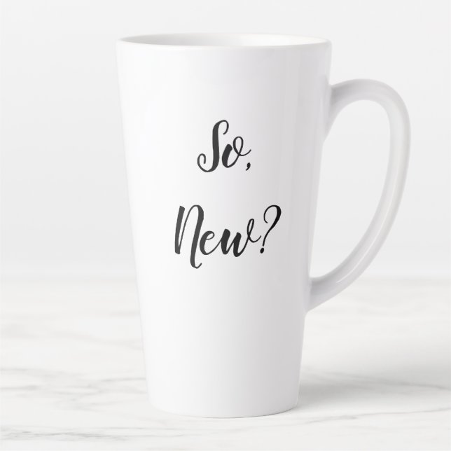 Taza De Café Latte Sassy Greeting (Derecha)