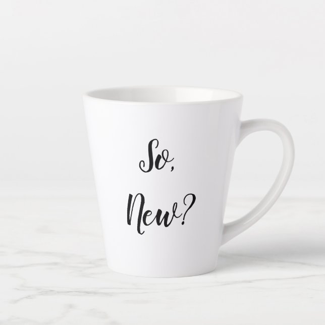 Taza De Café Latte Sassy Greeting (Derecha)
