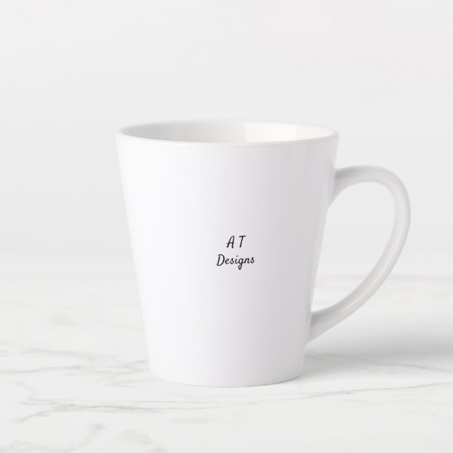 Taza De Café Latte Sassy Greeting (Derecha)