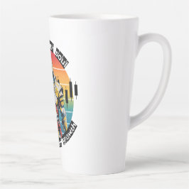Taza De Café Latte Satisfy | Trade motivation | Fantasy Design