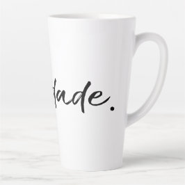 Taza De Café Latte Saudade Black