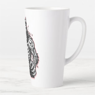 Taza De Café Latte Scary Halloween Zombie Werewolf