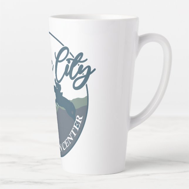 Taza De Café Latte SCEC large latte mug (Derecha)