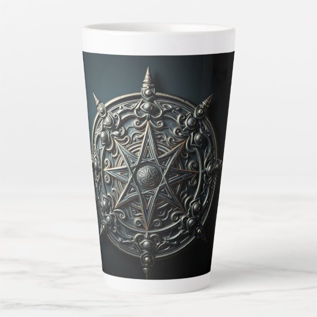 Taza De Café Latte „Schutz-Amulett – Dein stiller Begleiter“ (Anverso)