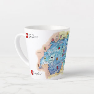 Taza De Café Latte Schweiz: 2021/heute - 26 Kantone