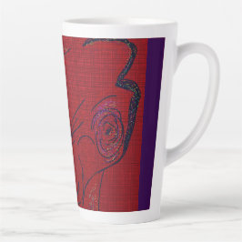 Taza De Café Latte Sci-fi Fantasy Hunting Dog