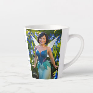 Taza De Café Latte Scilla de hadas siberiana