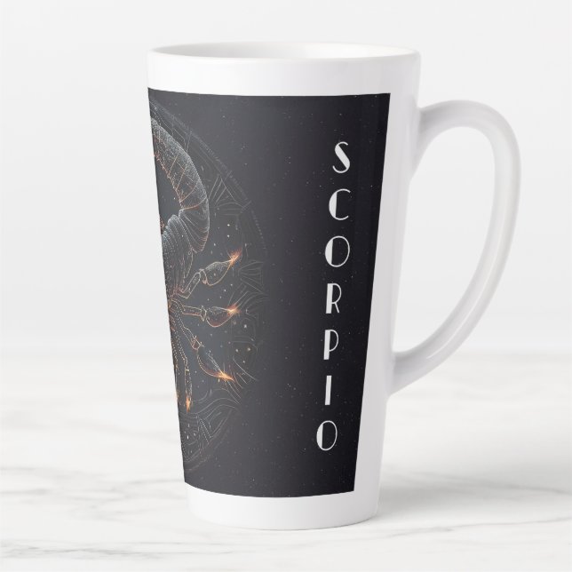 Taza De Café Latte Scorpio Latte Mug (Derecha)