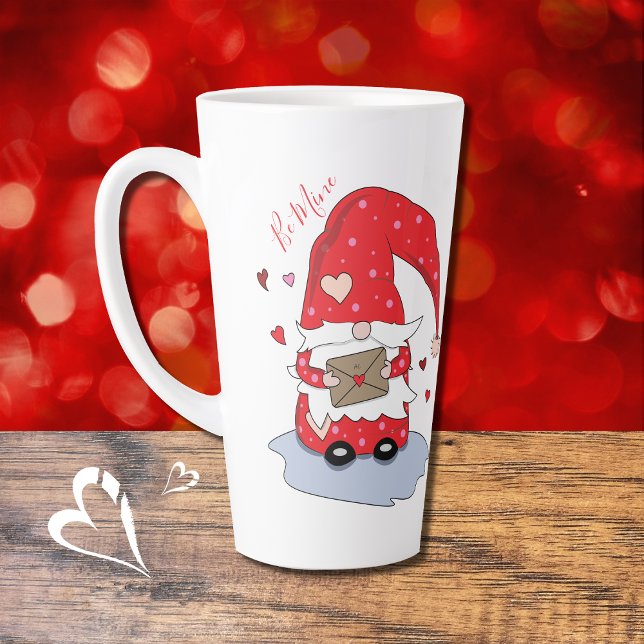 Taza De Café Latte Sé mío | Tramo de latte de gnomo rojo (Subido por el creador)