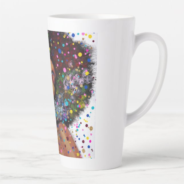 Taza De Café Latte Se siente bien - Latte Mug (Derecha)