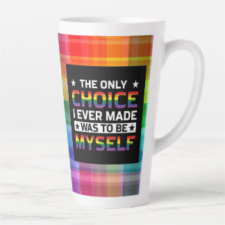 Taza De Café Latte Sé tú mismo