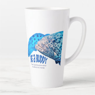 Taza De Café Latte Sé un amigo