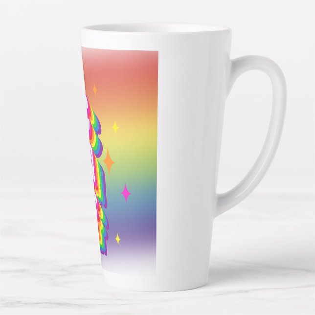 Taza De Café Latte Sé un tonto (Derecha)