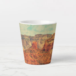 Taza De Café Latte Sedona Arizona Latte Mug