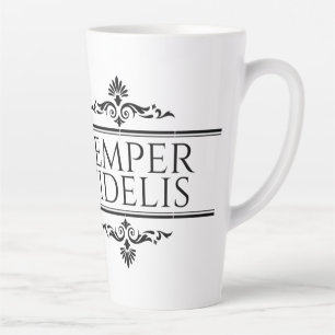 Taza De Café Latte Semper Fidelis