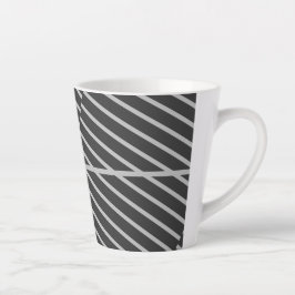 Taza De Café Latte Sencillo y elegante tazón de café