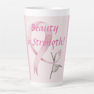 Taza De Café Latte Señoras de la Colección Princesa Rosa