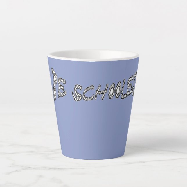 Taza De Café Latte Ser escolar-II (Anverso)