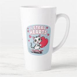 Taza De Café Latte Ser moderno mis canciones de San Valentín para las