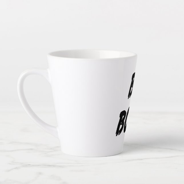 Taza De Café Latte Ser negrita (Izquierda)