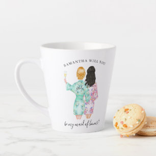 Taza De Café Latte ¿Serás mi propuesta de Honor?