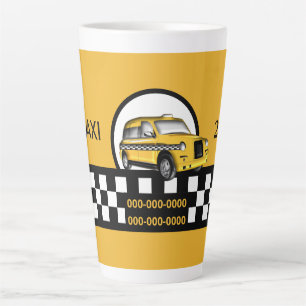 Taza De Café Latte Servicio de taxi