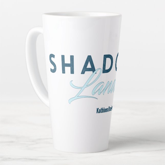 Taza De Café Latte Shadows Landing (Ángulo izquierdo)