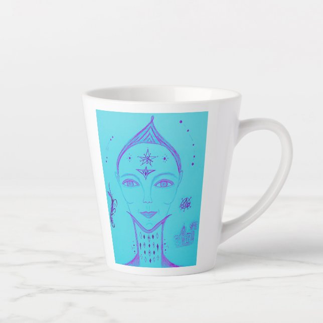 Taza De Café Latte Sheyenne (Derecha)