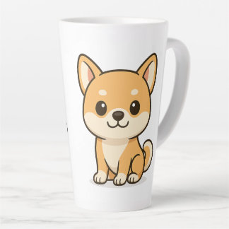 Taza De Café Latte Shiba Inu