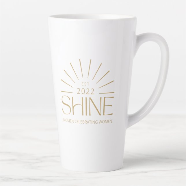 Taza De Café Latte Shine Tall Mug (Derecha)