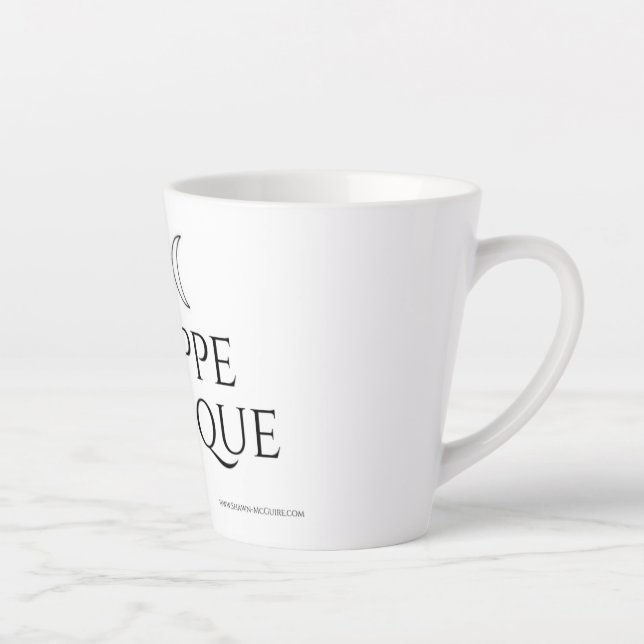 Taza De Café Latte Shoppe Mystique Mug (Derecha)