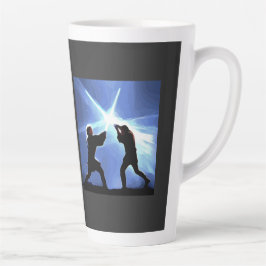 Taza De Café Latte Siente la Fuerza