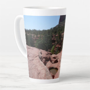 Taza De Café Latte Siete piscinas sagradas en Sedona Arizona