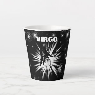 Taza De Café Latte Signo de Virgo