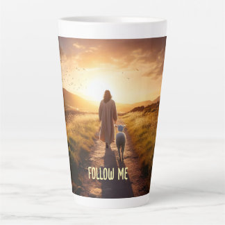 Taza De Café Latte Sígueme, Cordero