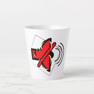 Taza De Café Latte Silenciar