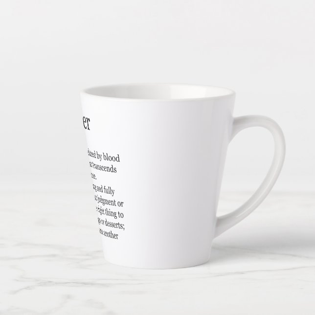 Taza De Café Latte Silencio de lata del estante de alma (Derecha)