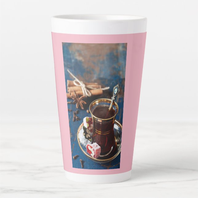 Taza De Café Latte Silencio latente (Anverso)