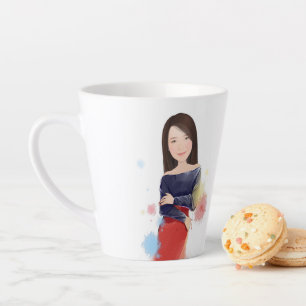 Taza De Café Latte Silencio latente