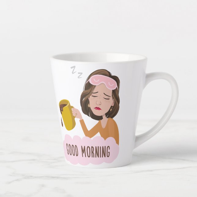 Taza De Café Latte Silencio latente (Derecha)